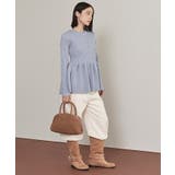 ヘンリーネックペプラムニット【miette ミエット】 | titivate | 詳細画像14 