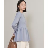 ヘンリーネックペプラムニット【miette ミエット】 | titivate | 詳細画像22 