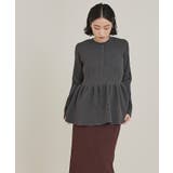 ヘンリーネックペプラムニット【miette ミエット】 | titivate | 詳細画像6 