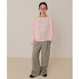 バイカラーデザインニットカーディガン【miette ミエット】 | titivate | 詳細画像28 