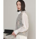 ミックスシャギーニットベスト【miette ミエット】 | titivate | 詳細画像7 