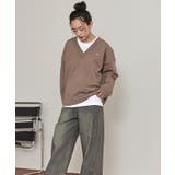 スポンディッシュ深Vネックニット【miette ミエット】 | titivate | 詳細画像4