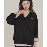 スポンディッシュ深Vネックニット【miette ミエット】 | titivate | 詳細画像13