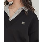 スポンディッシュ深Vネックニット【miette ミエット】 | titivate | 詳細画像14