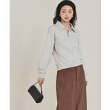 襟付き裏毛プルオーバー【miette ミエット】 | titivate | 詳細画像4 