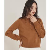 フリルヘンリーネックニット【miette ミエット】 | titivate | 詳細画像3