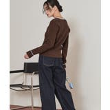 配色ステッチロールアップニット【miette ミエット】 | titivate | 詳細画像6 