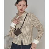 ダブルカラーストライプシャツ【miette ミエット】 | titivate | 詳細画像12