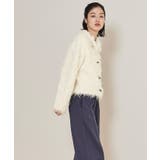 モヘアライク襟付きショートカーディガン【miette ミエット】 | titivate | 詳細画像6 