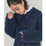 モヘアライク襟付きショートカーディガン【miette ミエット】 | titivate | 詳細画像9 