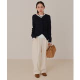 前後2wayレーストップス【miette ミエット】 | titivate | 詳細画像30 