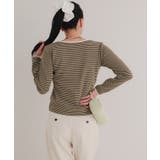 変形ネックパイピングトップス【miette ミエット】 | titivate | 詳細画像26 