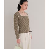 変形ネックパイピングトップス【miette ミエット】 | titivate | 詳細画像10 