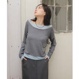 配色レイヤード風トップス【miette ミエット】 | titivate | 詳細画像2 