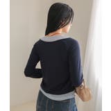 配色レイヤード風トップス【miette ミエット】 | titivate | 詳細画像12 