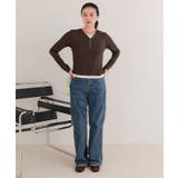 レイヤード風Vネックヘンリートップス【miette ミエット】 | titivate | 詳細画像26 