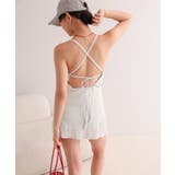 バックオープンレースワンピース/水着【miette ミエット】 | titivate | 詳細画像23 