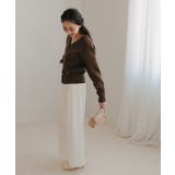 くるみボタンVネックニットカーディガン【miette ミエット】 | titivate | 詳細画像26 