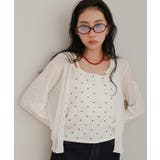 シアーカーディガンドットキャミセット【miette ミエット】 | titivate | 詳細画像21 