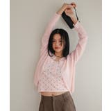 シアーカーディガンドットキャミセット【miette ミエット】 | titivate | 詳細画像30 
