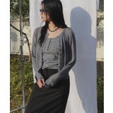 シアーカーディガンドットキャミセット【miette ミエット】 | titivate | 詳細画像4 