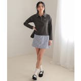 サッカーチェックシャツスカートセット【miette ミエット】 | titivate | 詳細画像27 