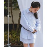 サッカーチェックシャツスカートセット【miette ミエット】 | titivate | 詳細画像8 