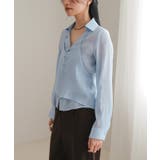 シアーホルターネックブラウス【miette ミエット】 | titivate | 詳細画像22 