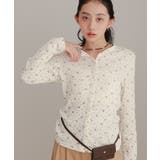 小花柄ワッフルカーディガン【miette ミエット】 | titivate | 詳細画像20 