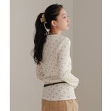 小花柄ワッフルカーディガン【miette ミエット】 | titivate | 詳細画像22 