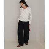 小花柄ワッフルカーディガン【miette ミエット】 | titivate | 詳細画像24 