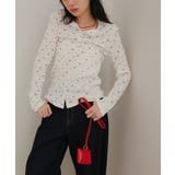 小花柄ワッフルカーディガン【miette ミエット】 | titivate | 詳細画像8 