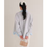 ストライプレイヤードライクシャツ【miette ミエット】 | titivate | 詳細画像10 