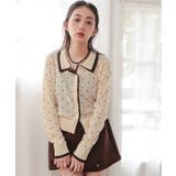 襟付きレイヤード風シアーカーディガン【miette ミエット】 | titivate | 詳細画像7 