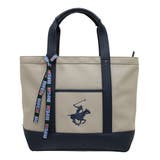 グレージュ/ネイビー | キャンバストートバッグL BH2008N | TN SQUARE