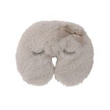 グレージュ | フワフワ ホットフェイスピロー | Toffy store