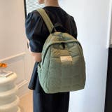 グリーン | リュックサック キルティング デザイン かばん バックパック | TOKOHANA