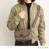 チェック柄ハーフムーンショルダーバッグ レディース 鞄 |  TOKOHANA | 詳細画像3 