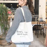 ロゴプリントトートバッグ 鞄 バッグ |  TOKOHANA | 詳細画像3 