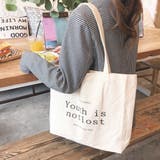 ロゴプリントトートバッグ 鞄 バッグ |  TOKOHANA | 詳細画像4 