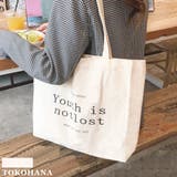 ロゴプリントトートバッグ 鞄 バッグ |  TOKOHANA | 詳細画像1 
