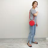 Red | サークルショルダーバッグ レディース 鞄 | TOKOHANA