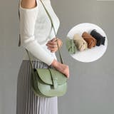 ハーフムーンフェイクレザーショルダーバッグ レディース 鞄 |  TOKOHANA | 詳細画像1 