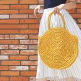 Yellow | サークルサマーハンドバッグ レディース 鞄 | TOKOHANA