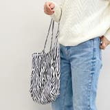 ゼブラ柄トートバッグ バッグ トートバッグ | TOKOHANA | 詳細画像12