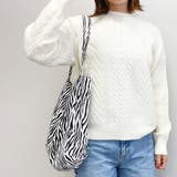 ゼブラ柄トートバッグ バッグ トートバッグ | TOKOHANA | 詳細画像13