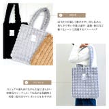 ふわふわファー素材 オリジナルロゴ入り トートバッグ | TOKOHANA | 詳細画像5