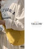 イエロー | キルティング ワンショルダーバッグ 韓国ファッションバッグ | TOKOHANA
