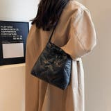 メタリックカラー キルティングバッグ 巾着バッグ | TOKOHANA | 詳細画像10