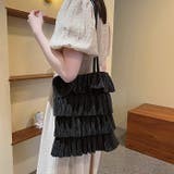 トートバッグ まるでスカートのような 大人可愛いフリル | TOKOHANA | 詳細画像2